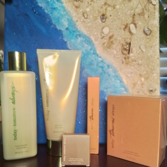 Bundle of Today, Tomorrow, Always scented lotion, rinse, perfume, 2 roll ons. - Picture 14 of 14